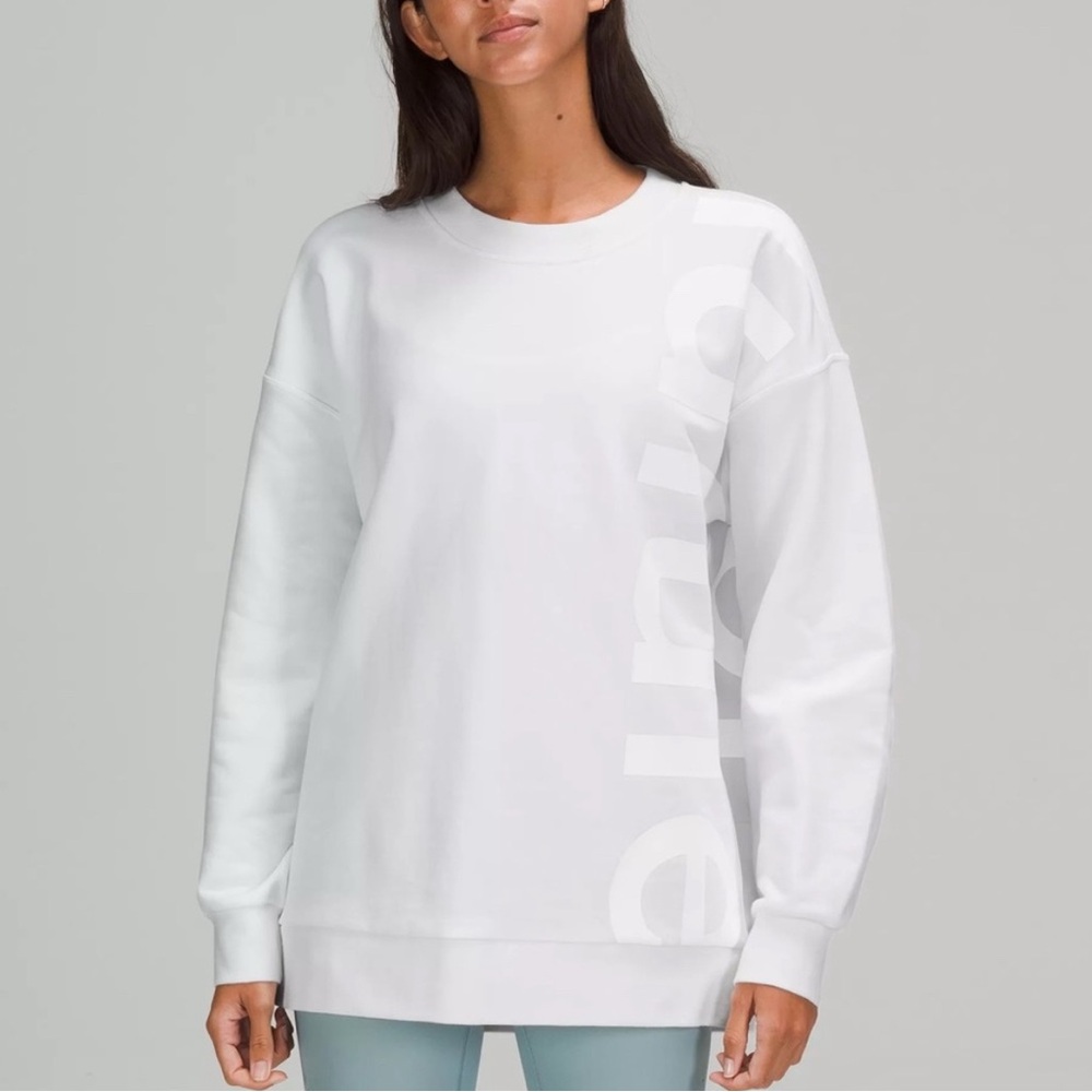 Lululemon Athletica White Sweatshirt Hoodie